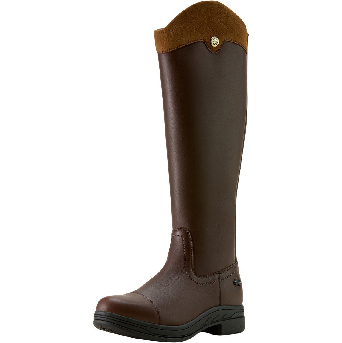 2025 Ariat Femmes Stamford Waterproof Botte 10063980 - Royal Chocolate